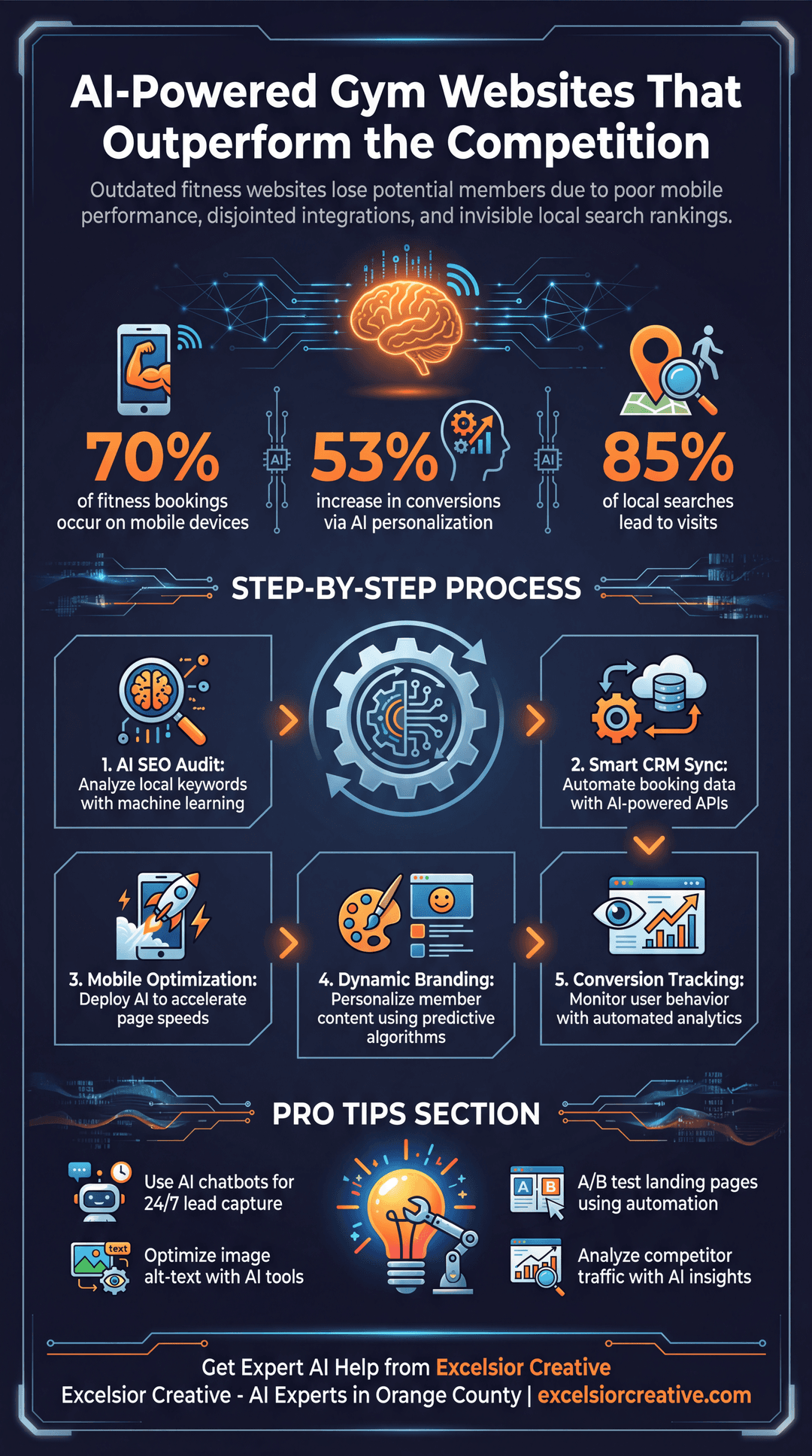 Gym Infographic | Excelsior Creative
