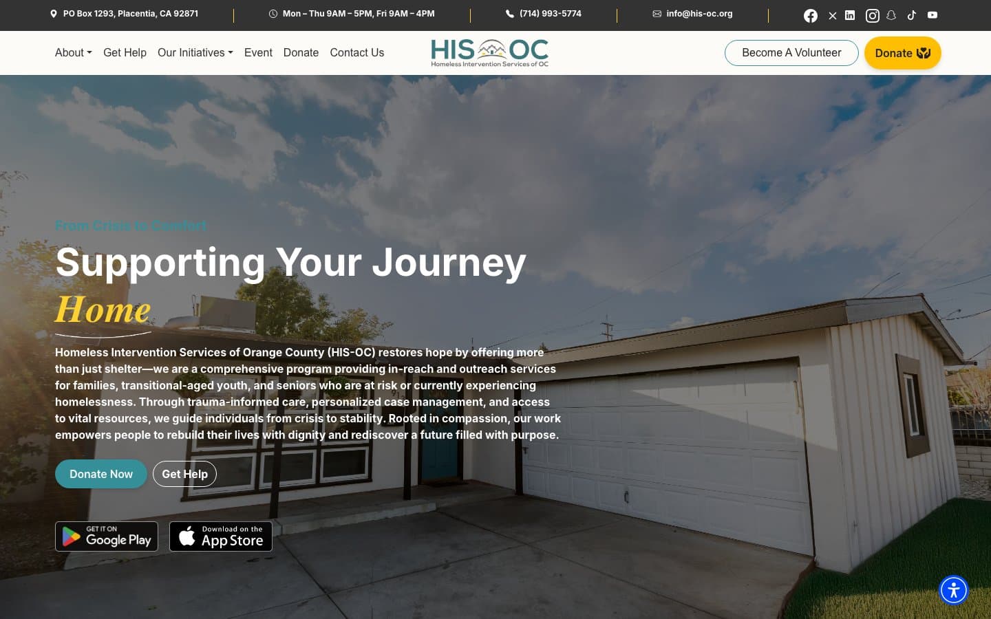 His-oc - Social Impact project by Excelsior Creative