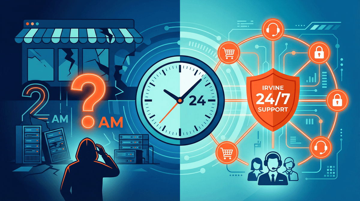 24/7 Website Support Irvine: The Insurance Policy Your E-commerce Site Can’t Afford to Skip