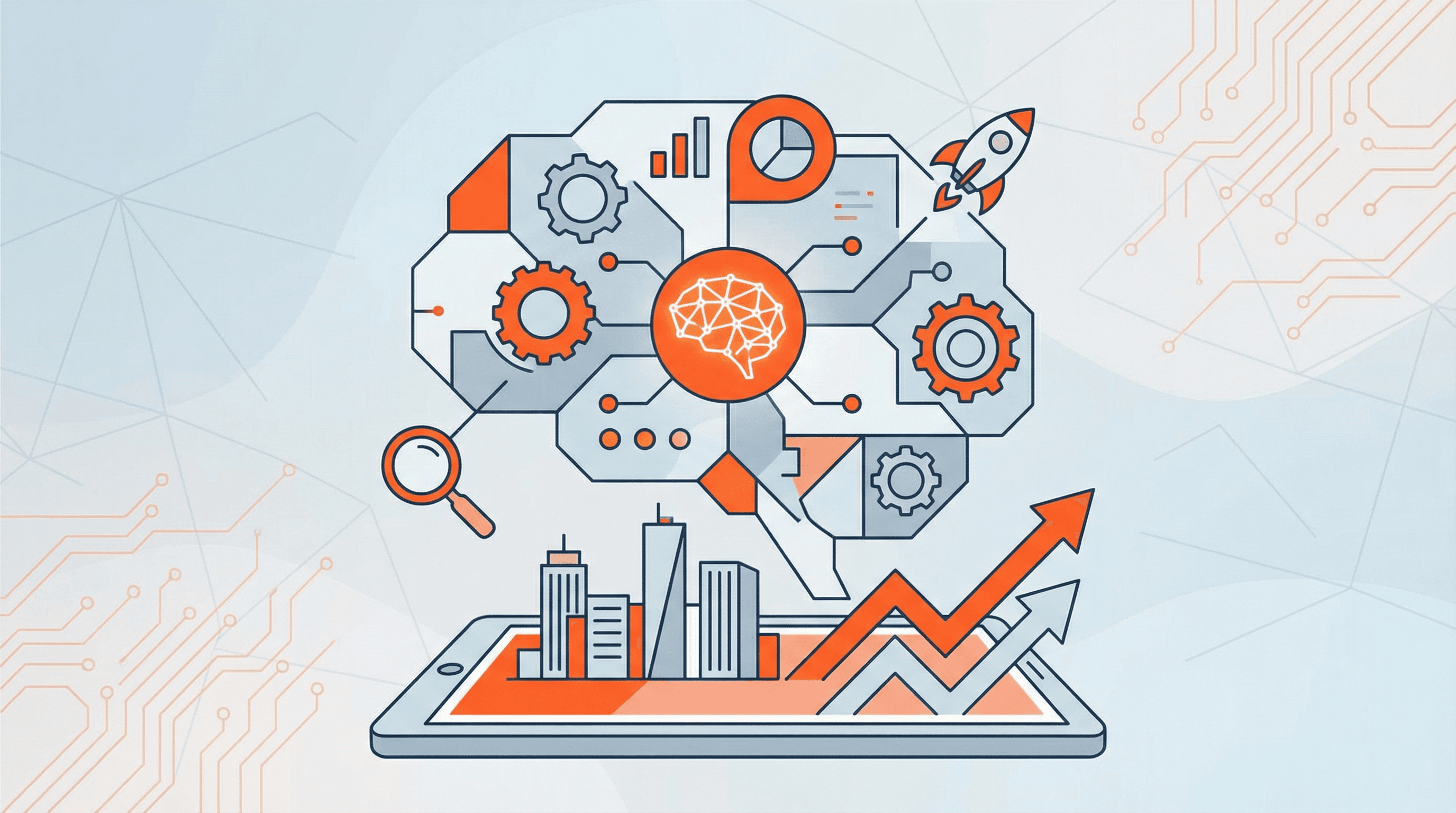 AI Optimization Orange County - Visual illustration for section 1 of article about AI Optimization Orange County: The Future of AIO & GO | Excelsior Creative