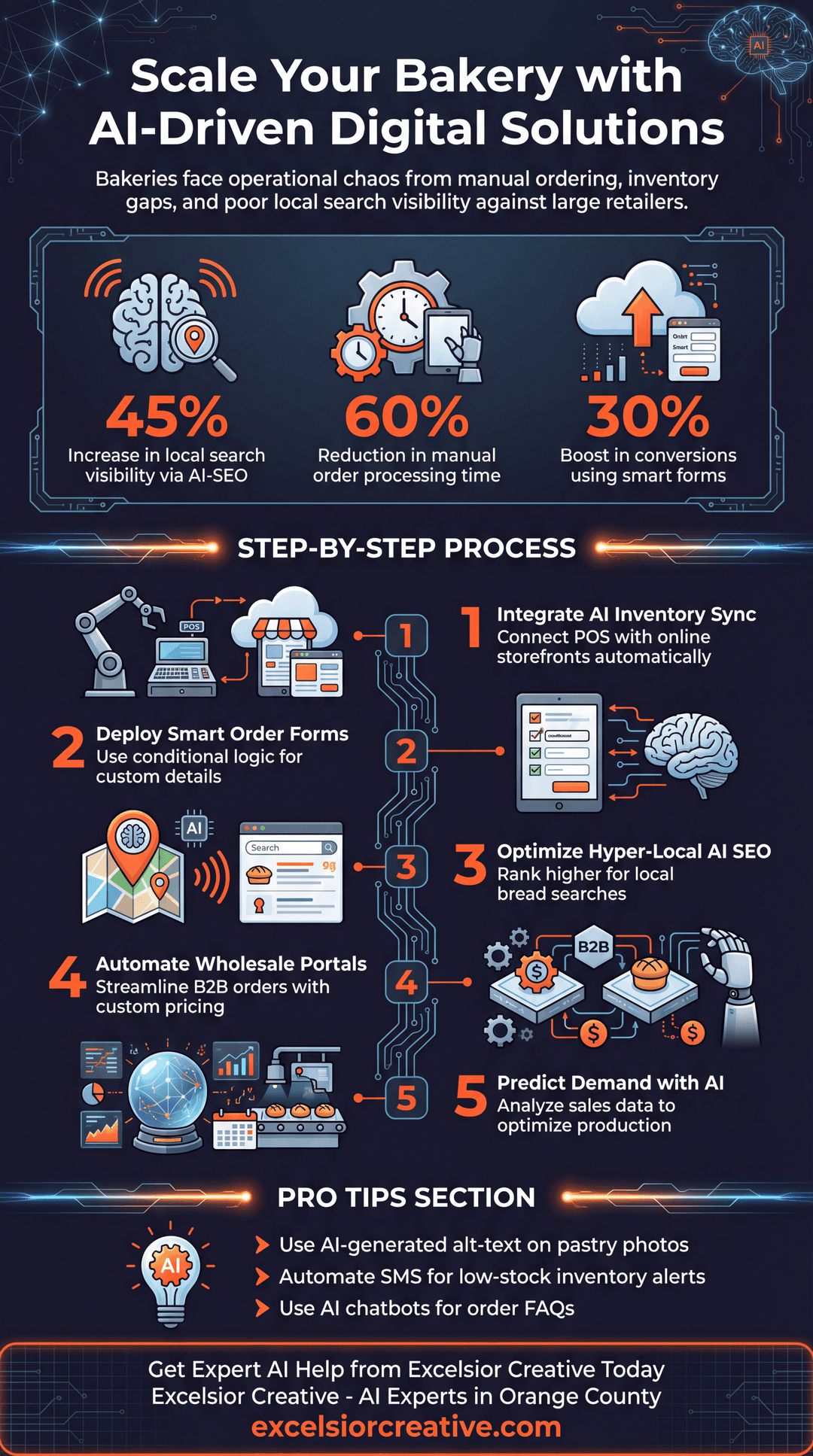 Bakery Infographic | Excelsior Creative