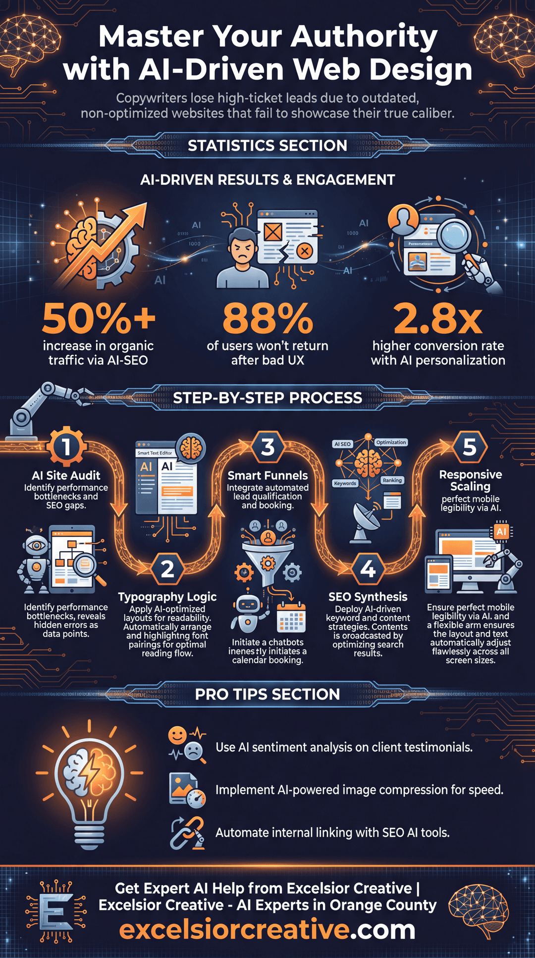 Copywriter Infographic | Excelsior Creative