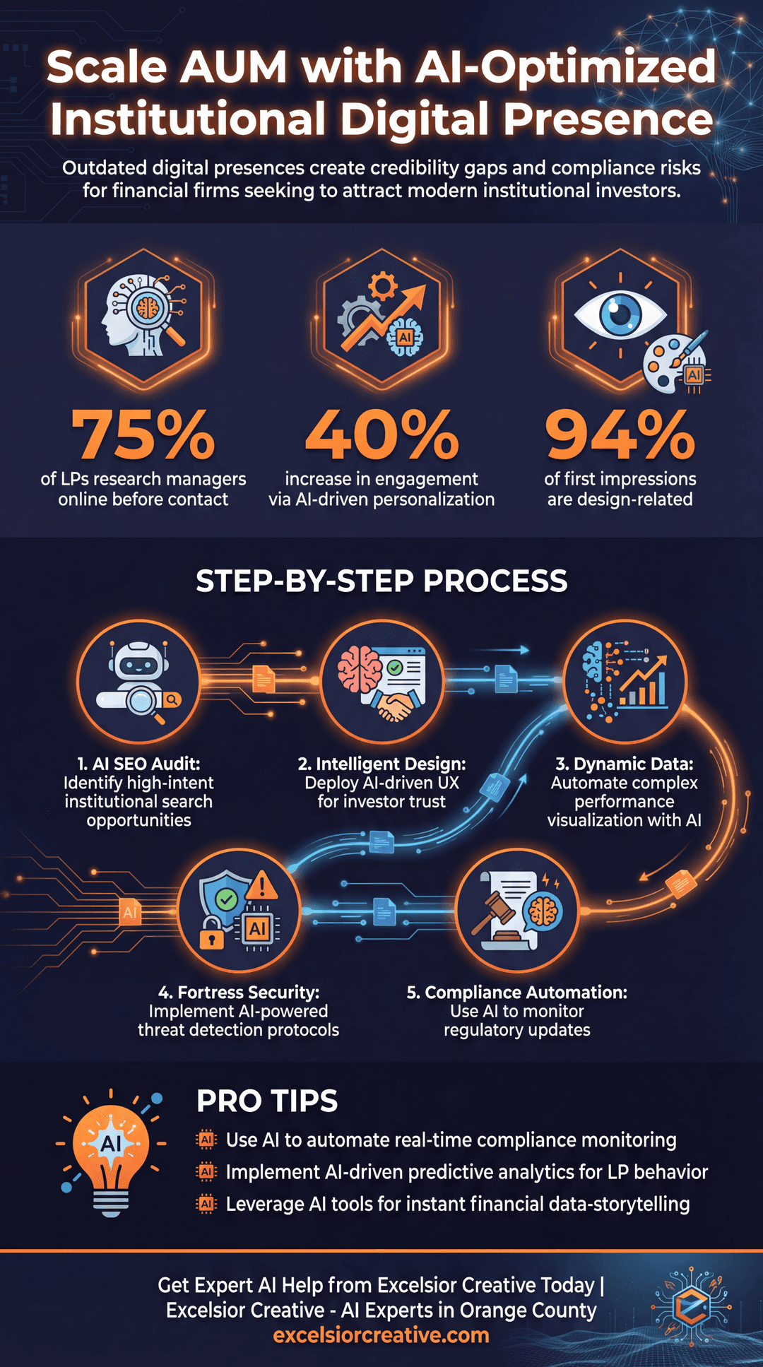 Financial Investor Infographic | Excelsior Creative
