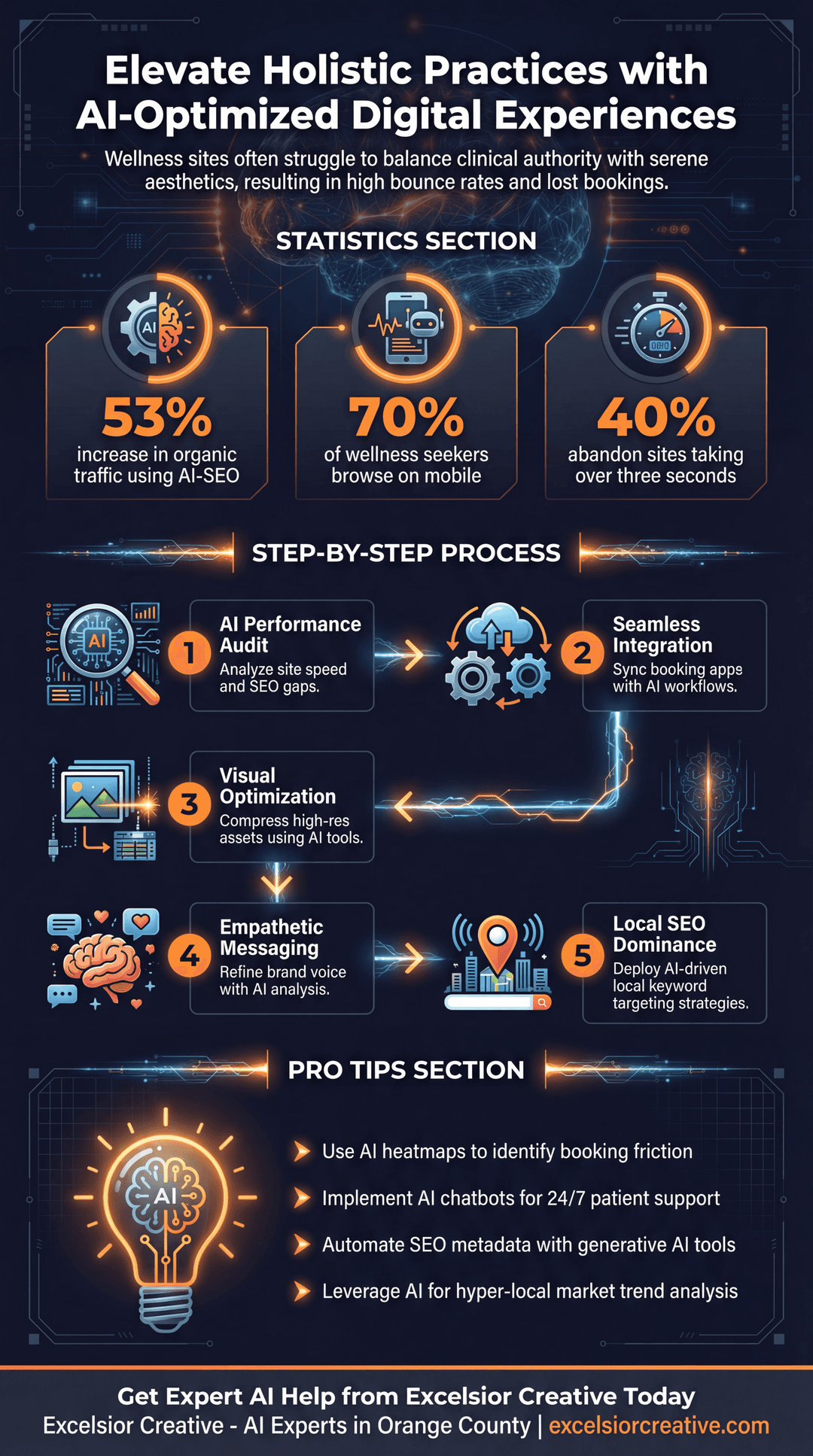 Holistic Wellness Infographic | Excelsior Creative