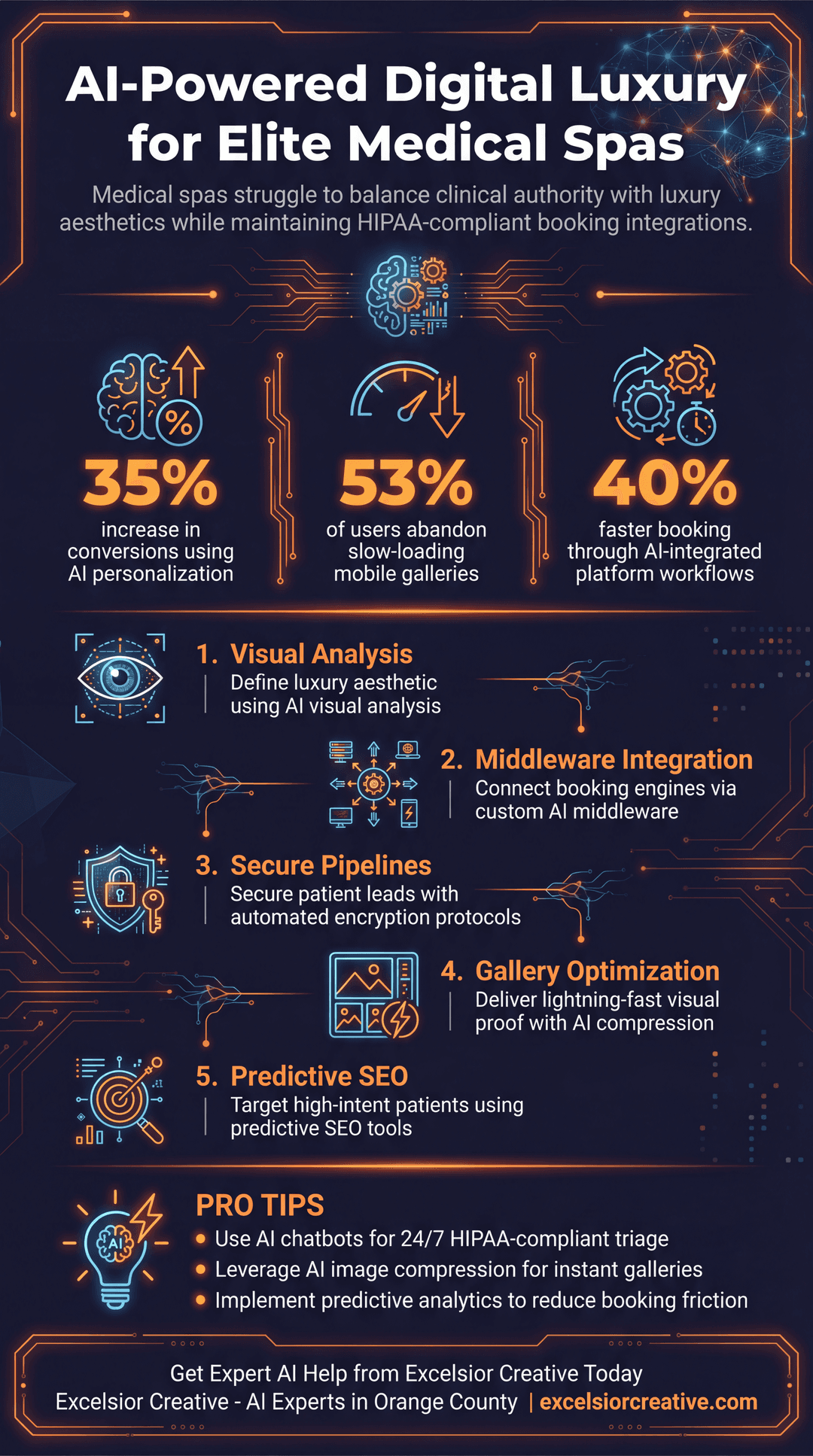 Medical Spa Infographic | Excelsior Creative