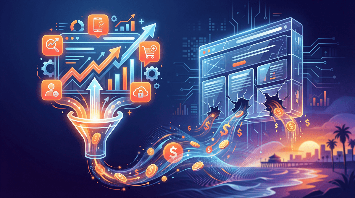 Is Your Site Leaking Money? 5 ROI Boosters for an Outdated Website Redesign in Huntington Beach